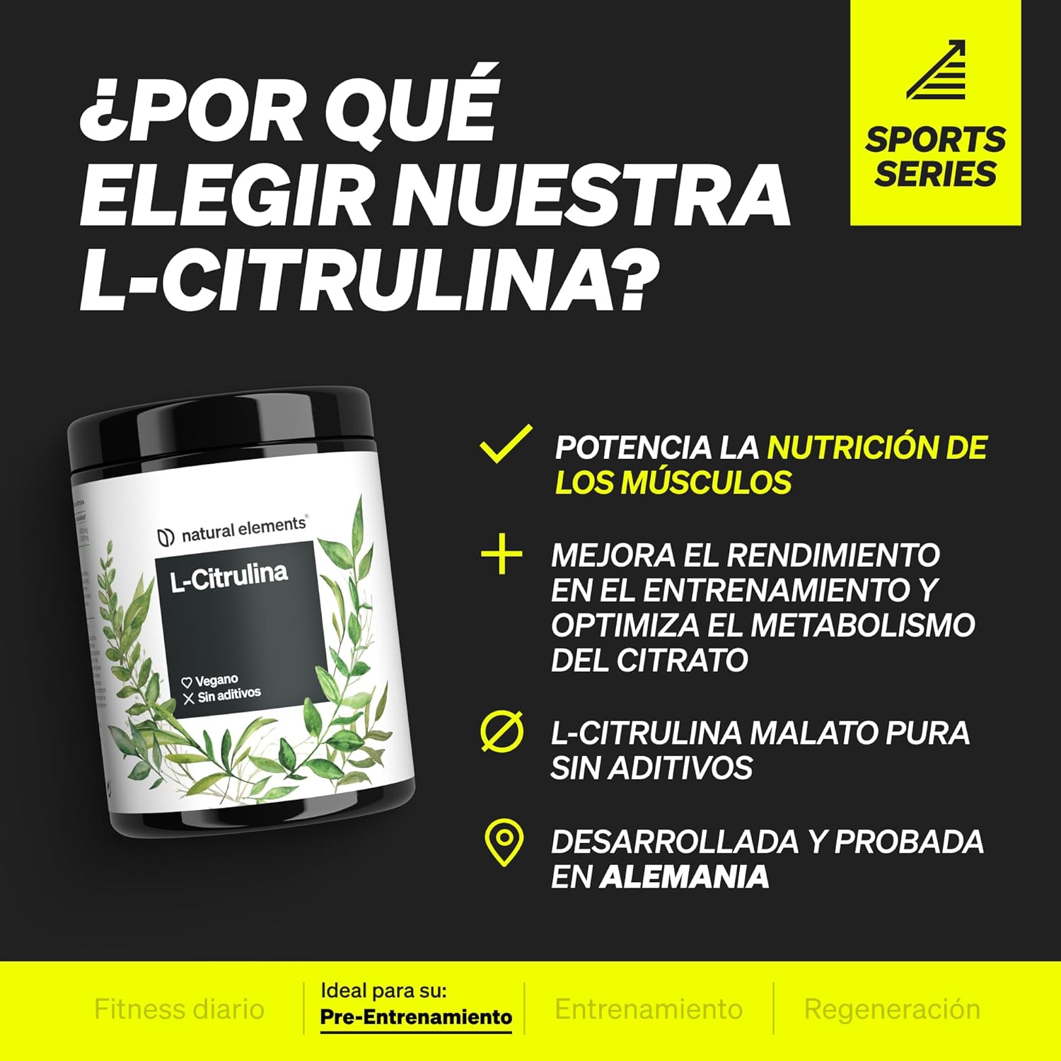L-Citrulina En Polvo 500G - Alta Dosificación Y Pureza - Imagen 2