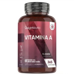 Vitamina A - 365 Comprimidos Veganos Para 1 Año