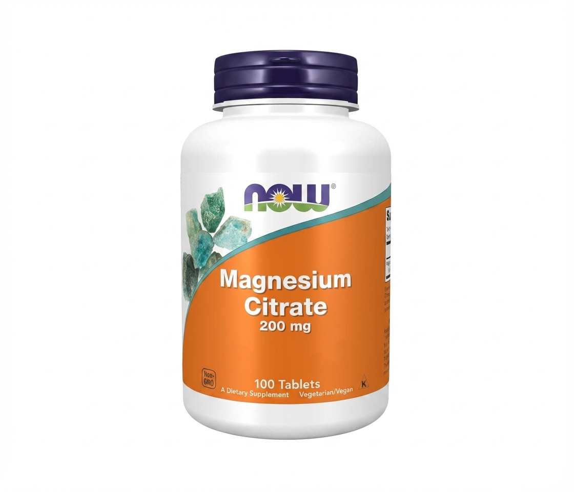 Citrato de Magnesio 200 mg – 250 Comprimidos Veganos | Sin Gluten ni Soja